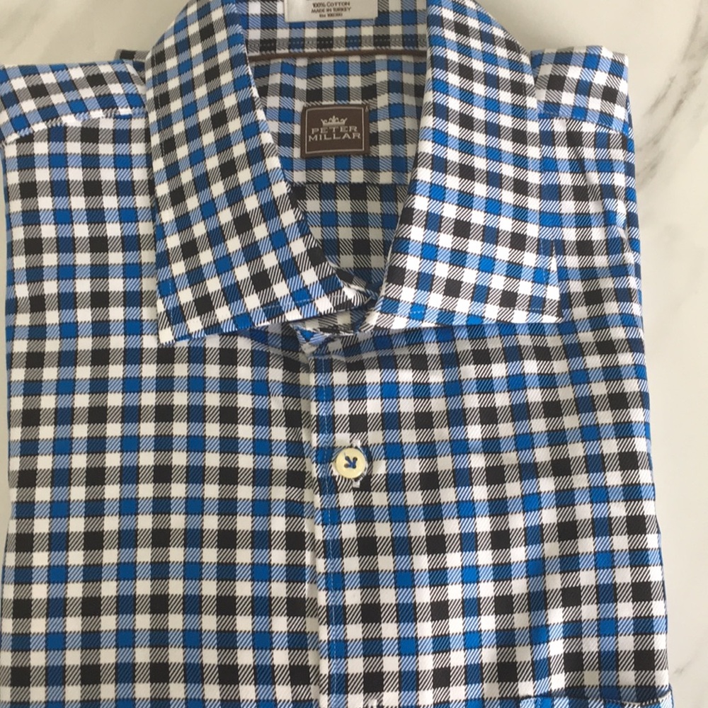 Peter Millar bottom down shirt